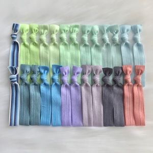 Set Of 26 elastic hair ties